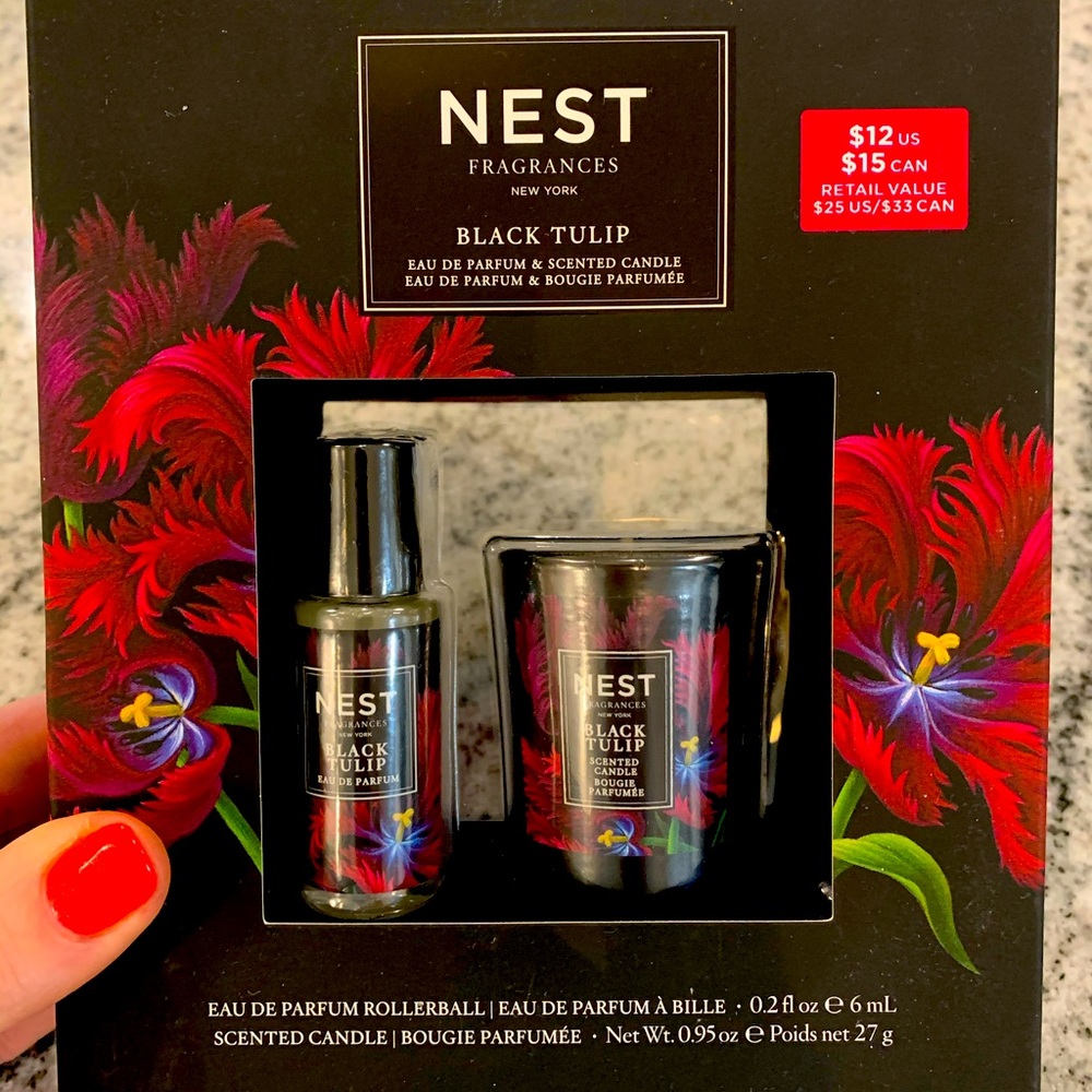 Nest- Black Tulip candle and scent- New